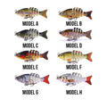 6 Segments Fishing Lure - BuzzerFish