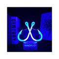 Fish Hook 3D LED Lamp - BuzzerFish