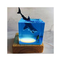 Handmade Shark Diver Lamp - BuzzerFish