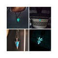 Megalodon Tooth Necklace GLOW in the DARK - BuzzerFish