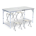 Outdoor Waterproof Adjustable Foldable Picnic Table Set - BuzzerFish