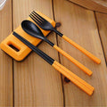 Portable Folding Travel Dinnerware Set - BuzzerFish