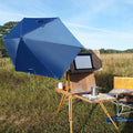 Portable Folding Umbrella with Universal Clamp - BuzzerFish