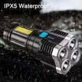Ultra Bright Rechargeable LED Flashlight - BuzzerFish
