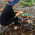 Ultra-light Outdoor Portable Folding Grill Net Table - BuzzerFish